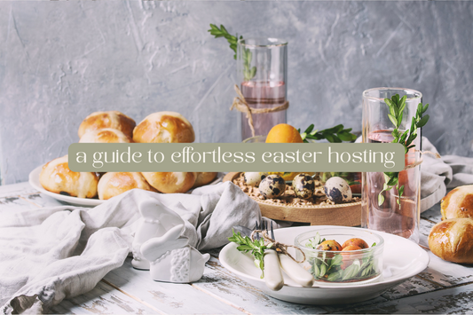 easter tablescape