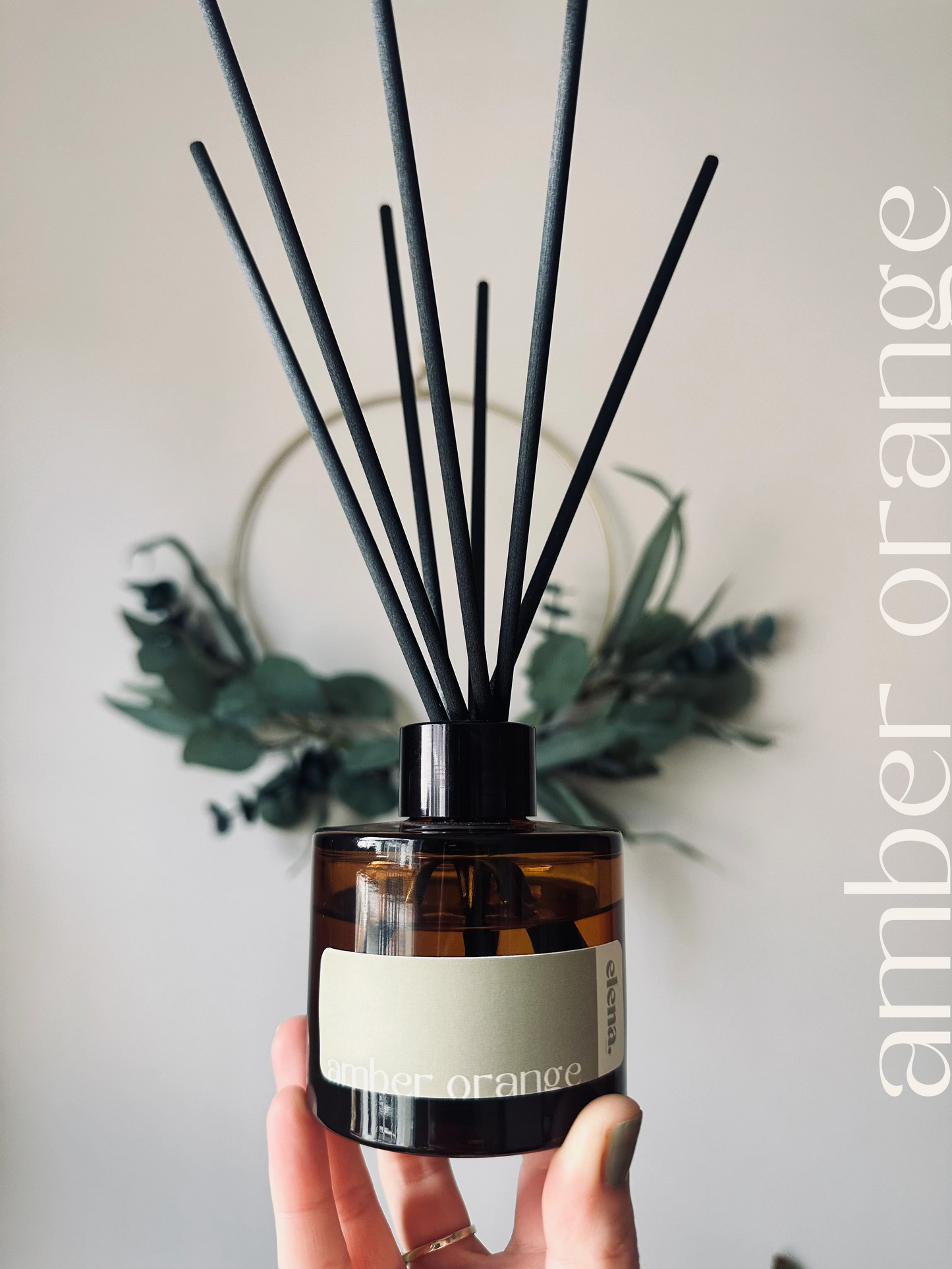 amber orange reed diffuser