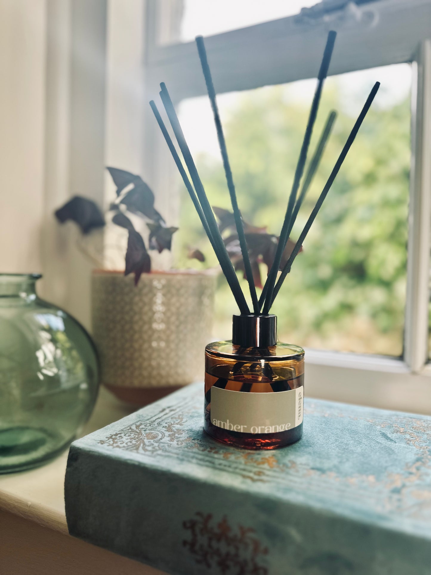 amber orange reed diffuser 100ml
