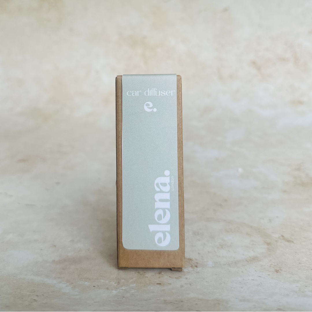 home fragrance retail box for a luxury car diffuser