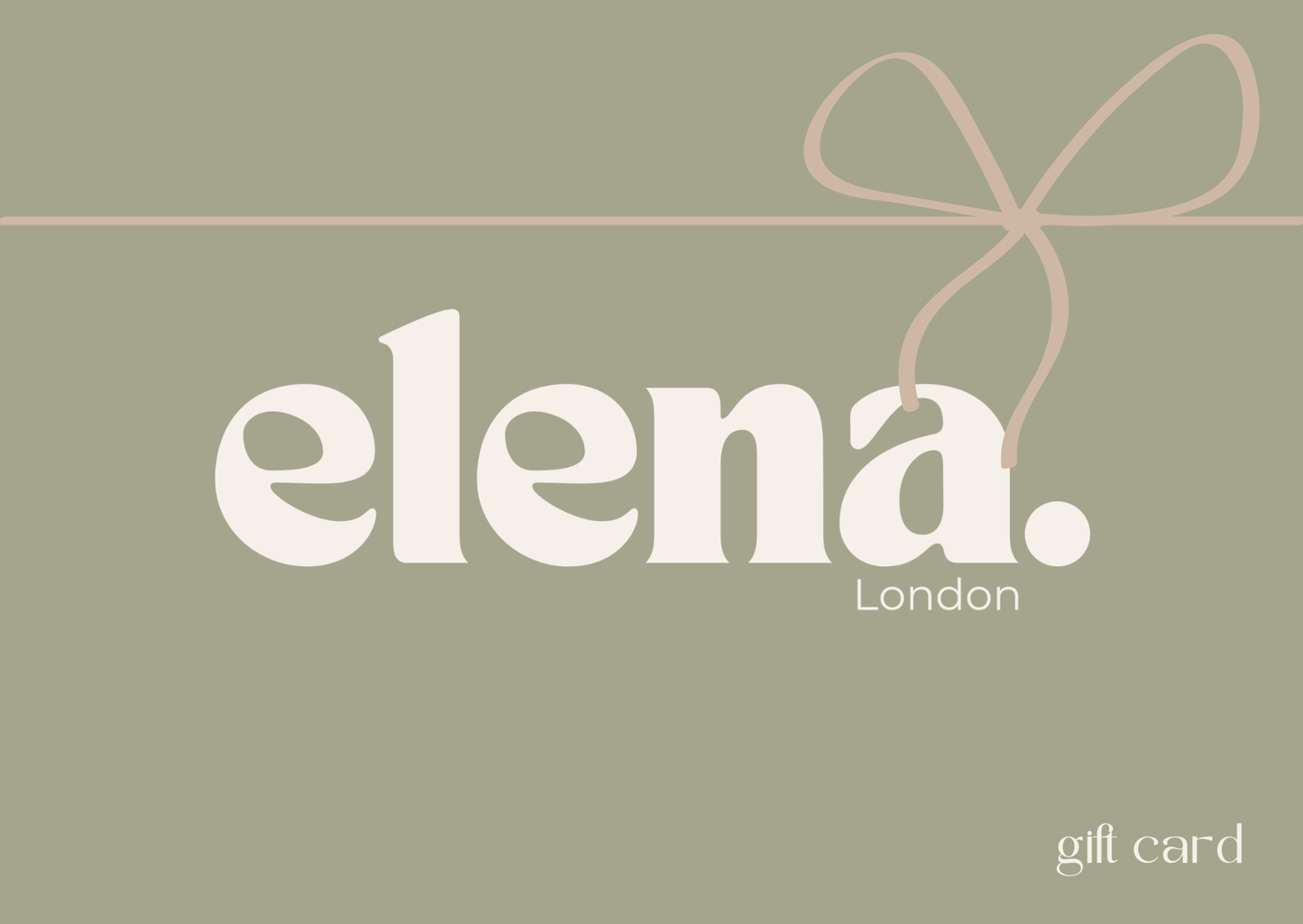elena London gift card