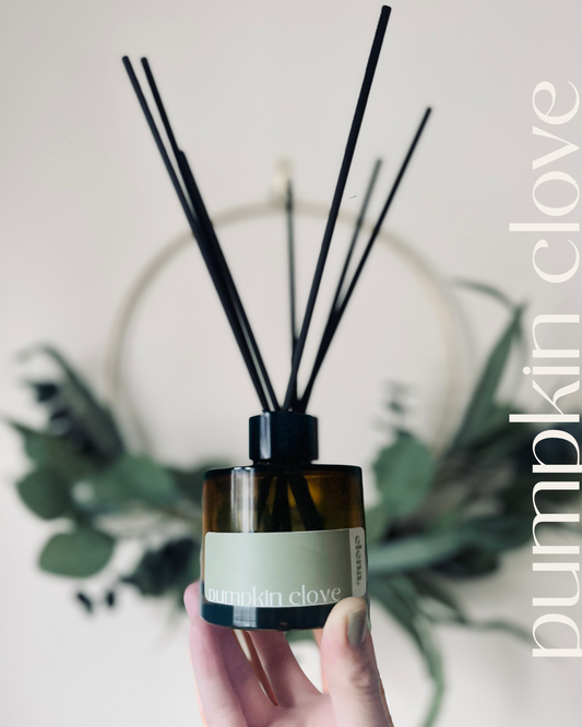 pumpkin clove reed diffuser 100ml