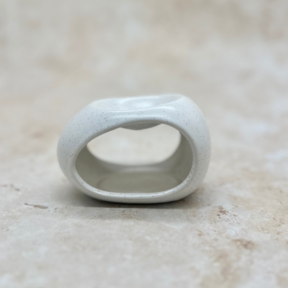 oval ceramic wax melt burner