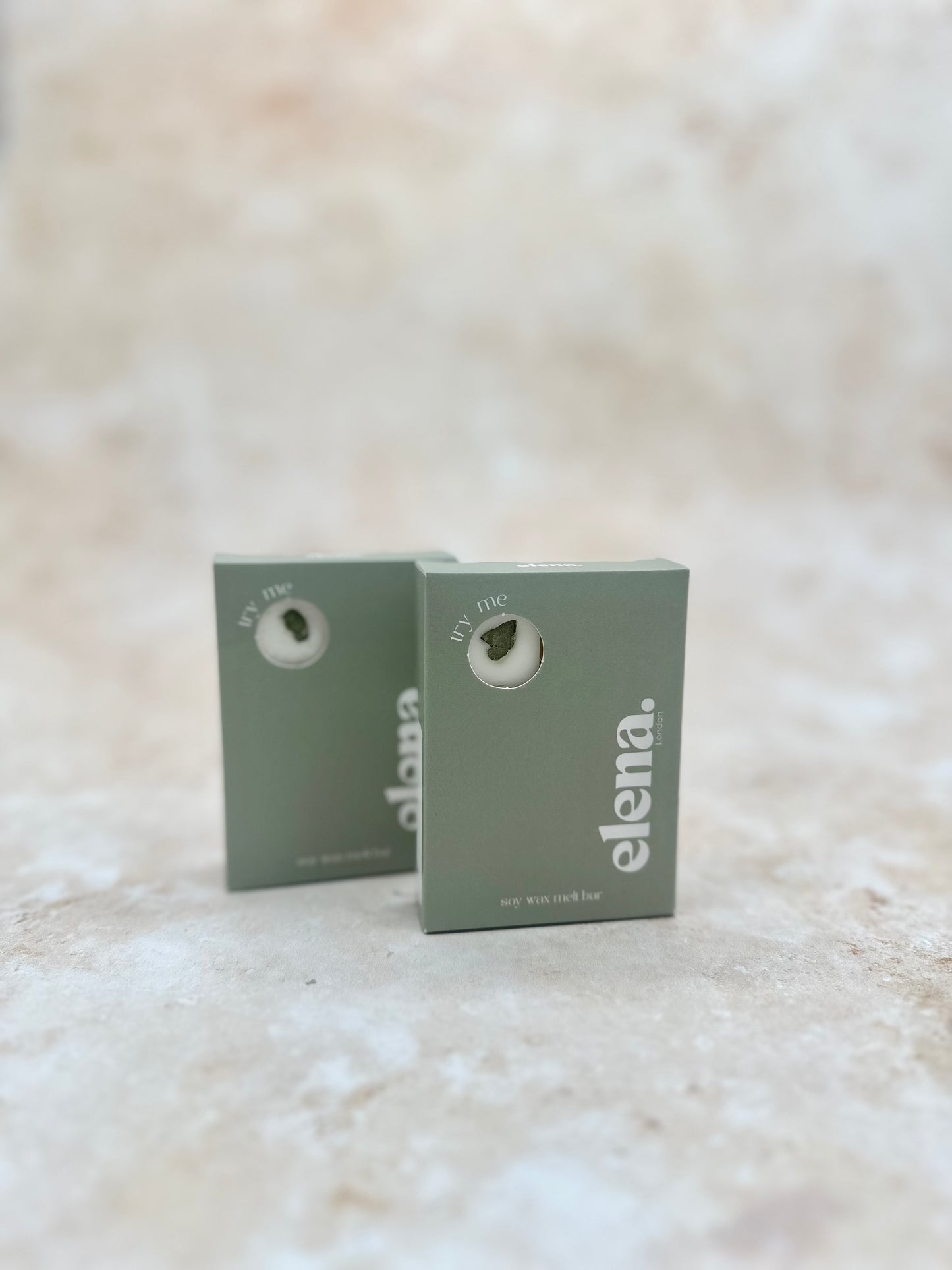 winter collection ceramic sleek burner + 2 soy melt bars