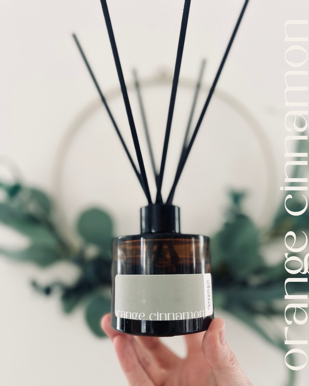 orange cinnamon reed diffuser 100ml