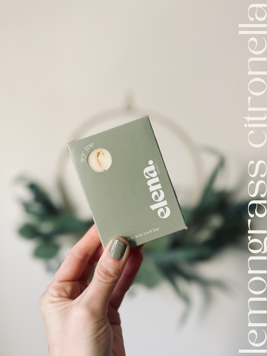 lemongrass citronella soy wax melt