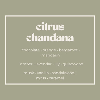 citrus chandana reed diffuser 100ml
