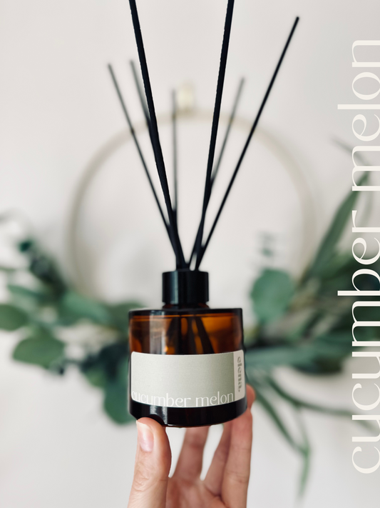 cucumber melon reed diffuser