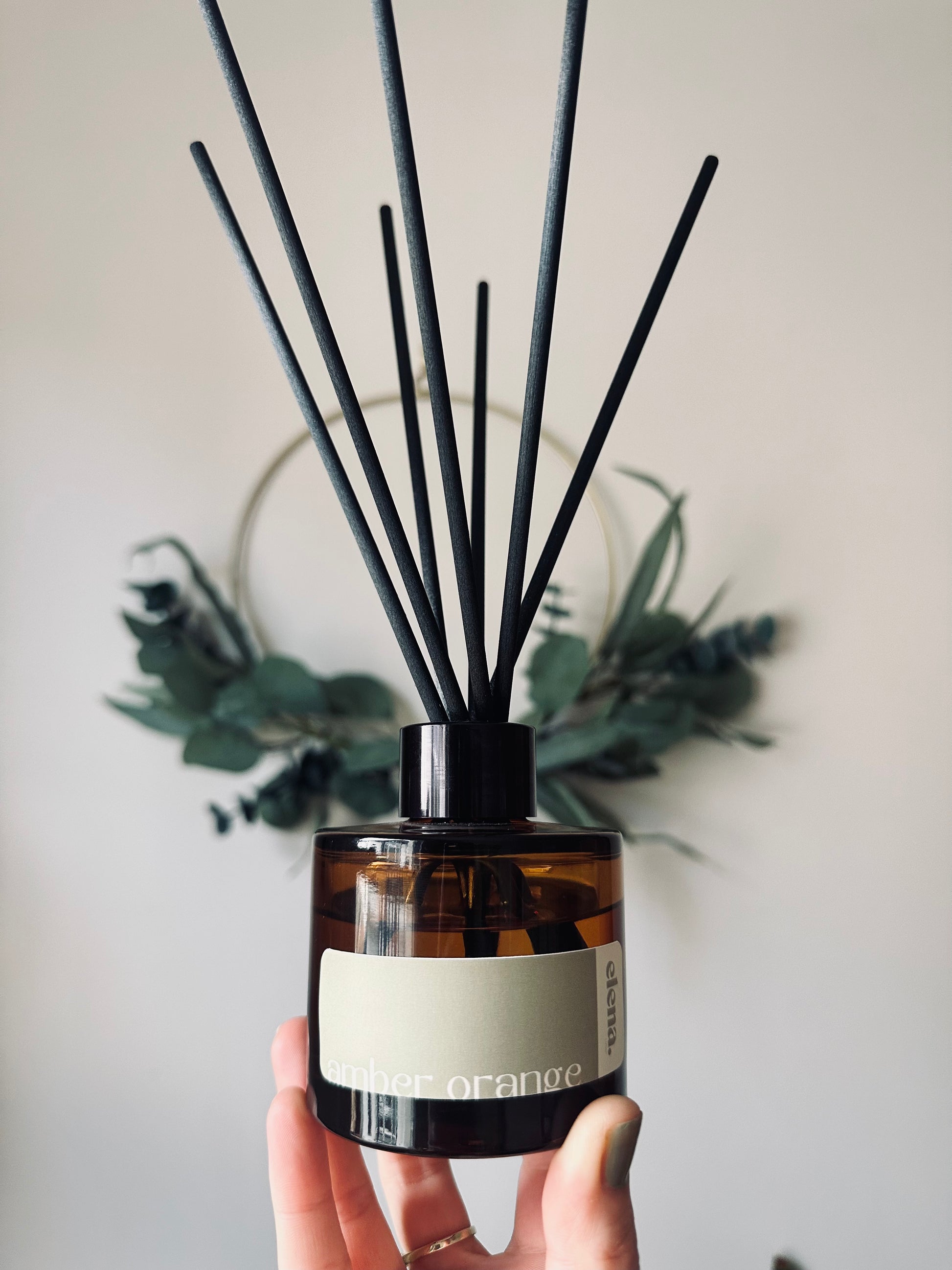 amber orange reed diffuser – elena London