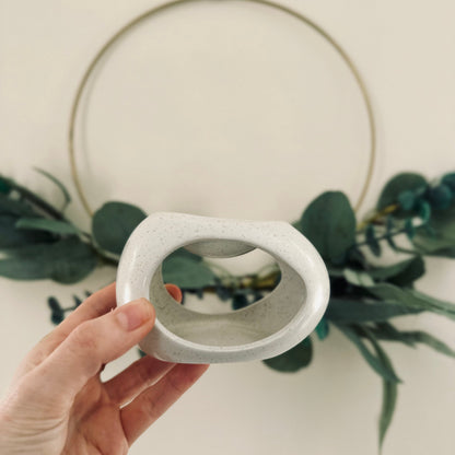 oval ceramic wax melt burner