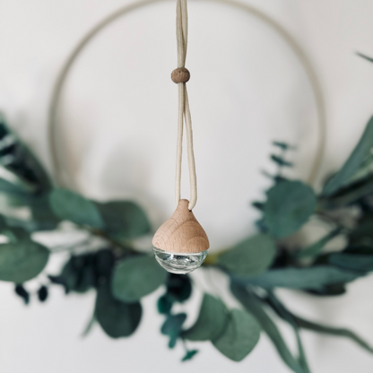 elena london luxury car diffuser with wooden cap