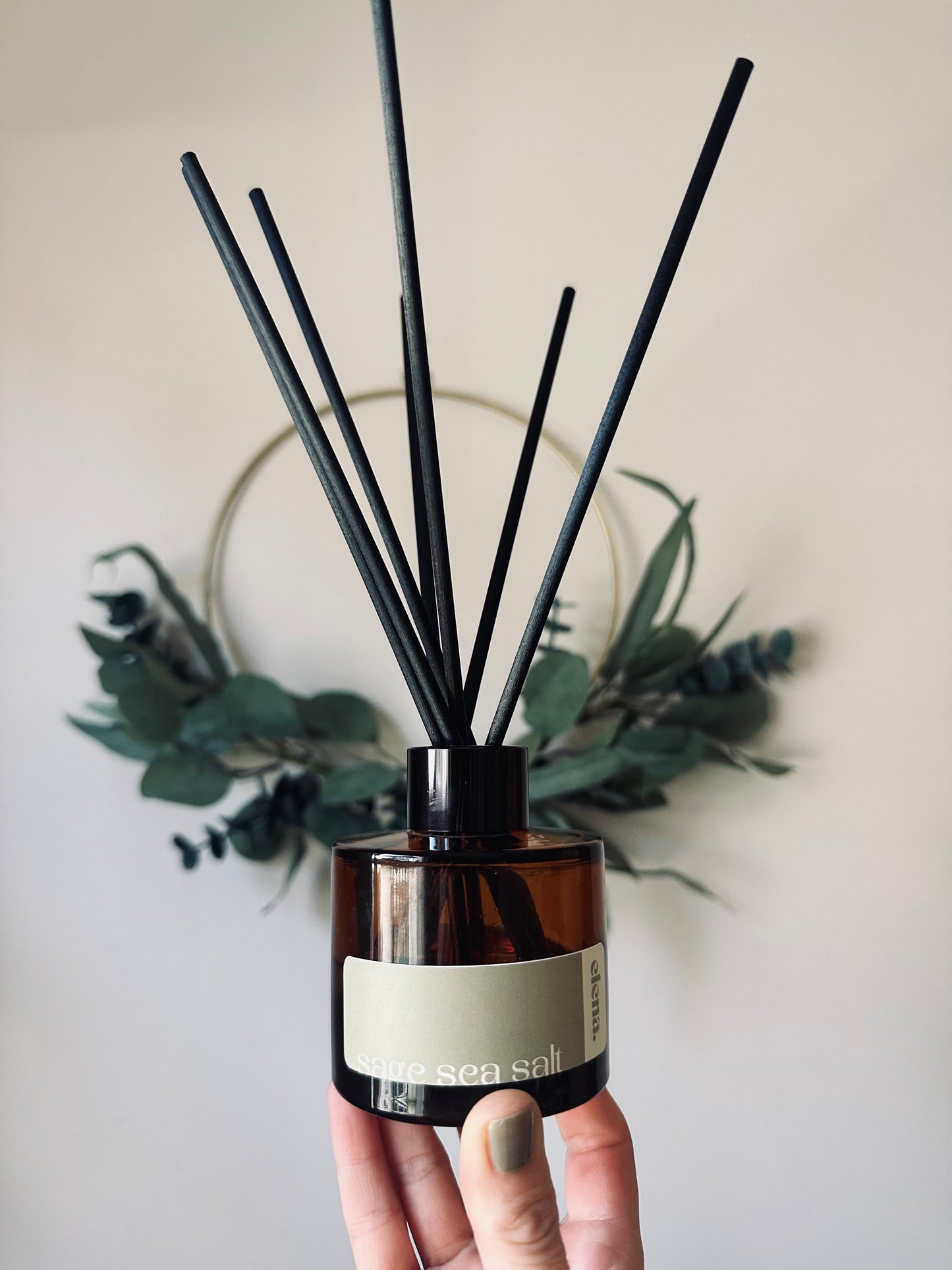 sage sea salt reed diffuser