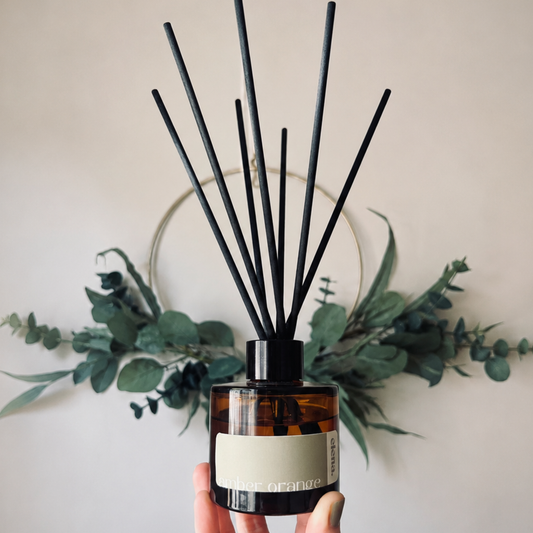 amber orange reed diffuser 100ml