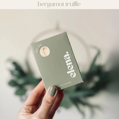 bergamot truffle soy wax melt 80g