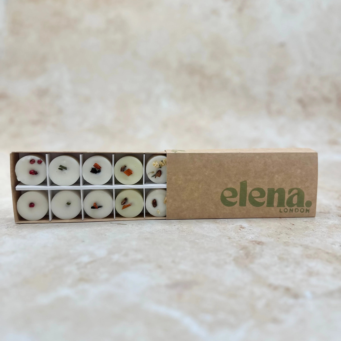 ceramic oval wax melt burner & the elena discovery box