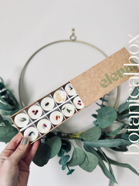 elena London botanical wax melt discovery box
