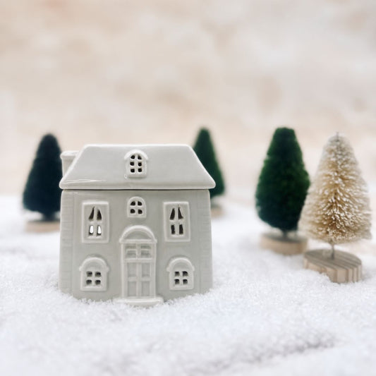 ceramic cottage wax melt burner