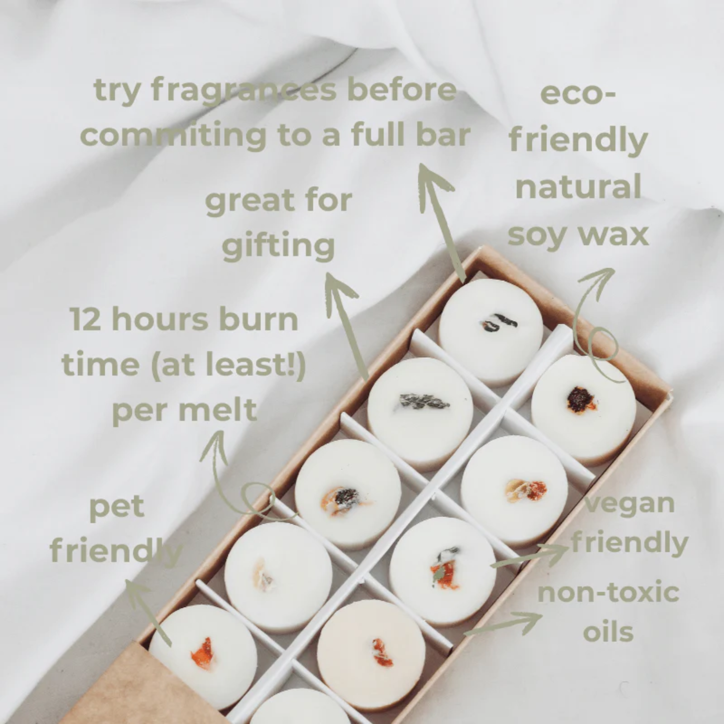 the elena soy wax melt discovery box