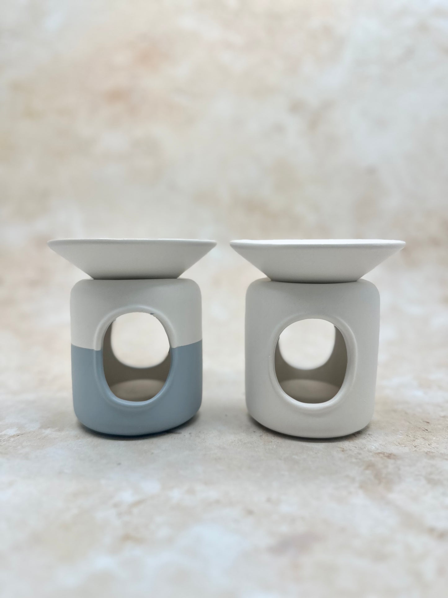 winter collection ceramic sleek burner + 2 soy melt bars